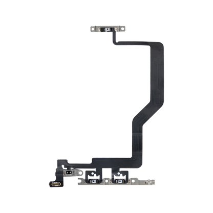 Power and Volume Button Flex for iPhone 12 Pro Max angled front view