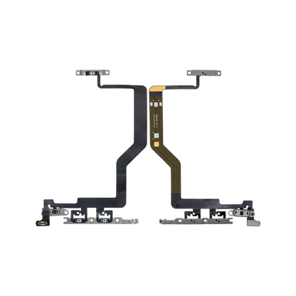 Power and Volume Button Flex for iPhone 12 Pro Max front and back view