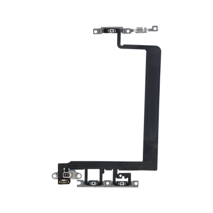 Power and Volume Button Flex for iPhone 13 angled front view