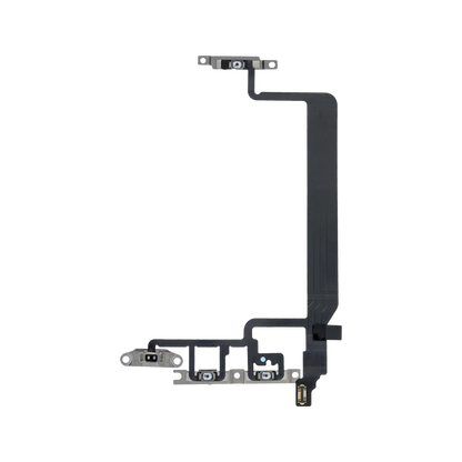 Power and Volume Button Flex for iPhone 13 Pro angled front view