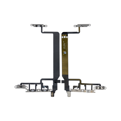 Power and Volume Button Flex for iPhone 13 Pro front and back view
