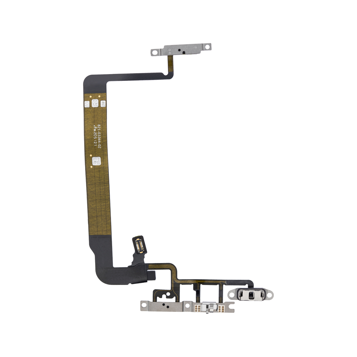 Power and Volume Button Flex for iPhone 13 Pro Max angled back view