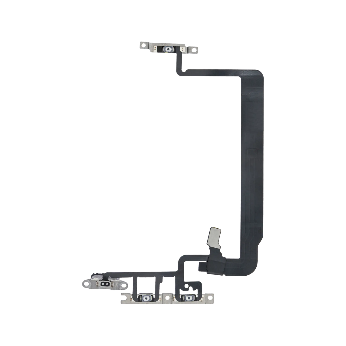 Power and Volume Button Flex for iPhone 13 Pro Max angled front view