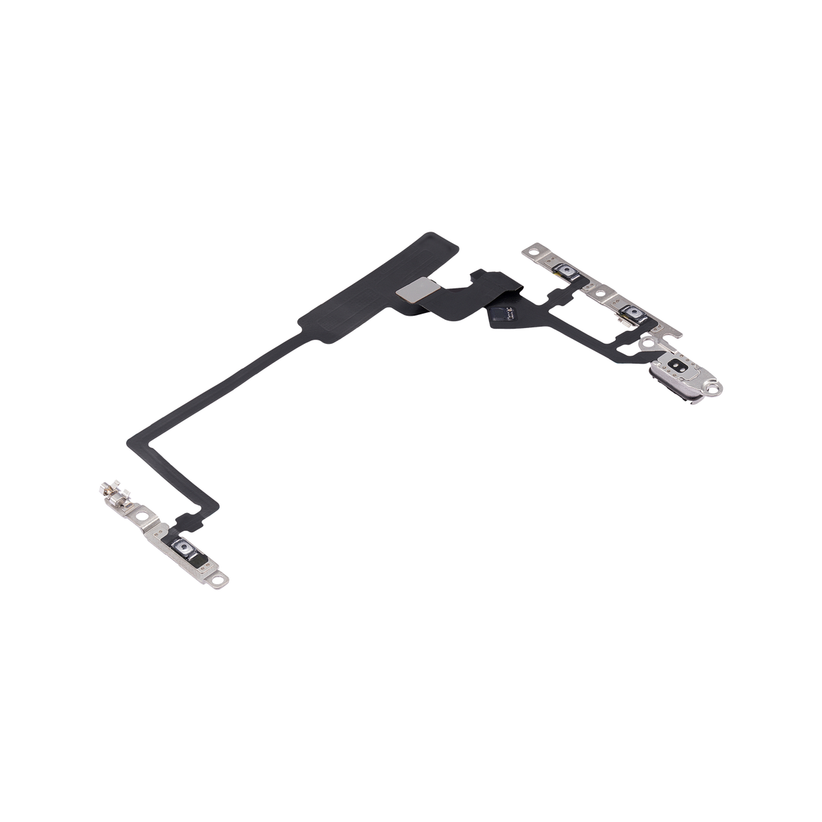 Power and Volume Button Flex for iPhone 14 Pro angled back view
