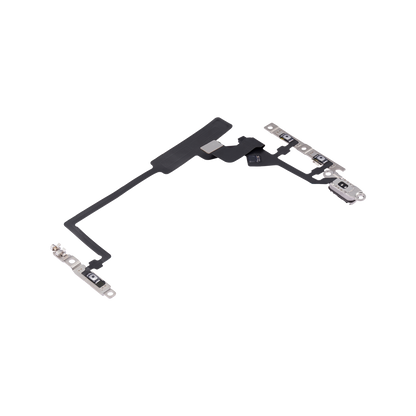 Power and Volume Button Flex for iPhone 14 Pro angled back view