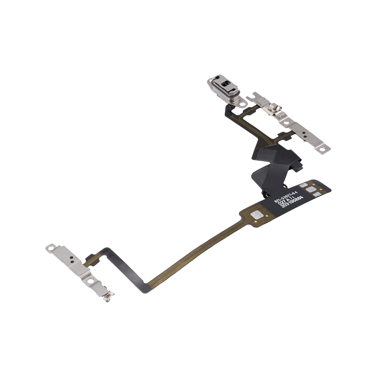 Power and Volume Button Flex for iPhone 14 Pro angled front view