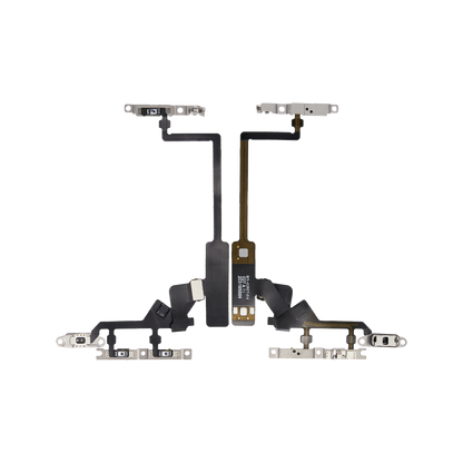 Power and Volume Button Flex for iPhone 14 Pro front and back view