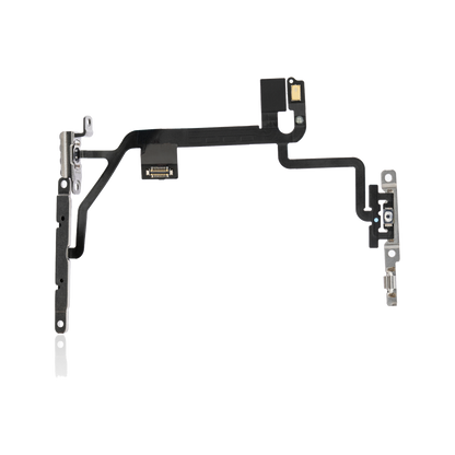 Power and Volume Button Flex for iPhone SE (2020) / SE (2022) angled front view