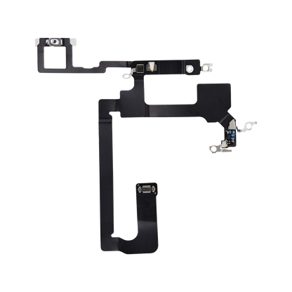 Power Button Flex for iPhone 14 Plus angled front view