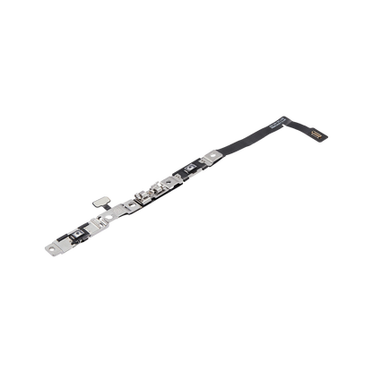 Power Button Flex for iPhone 16 angled front view