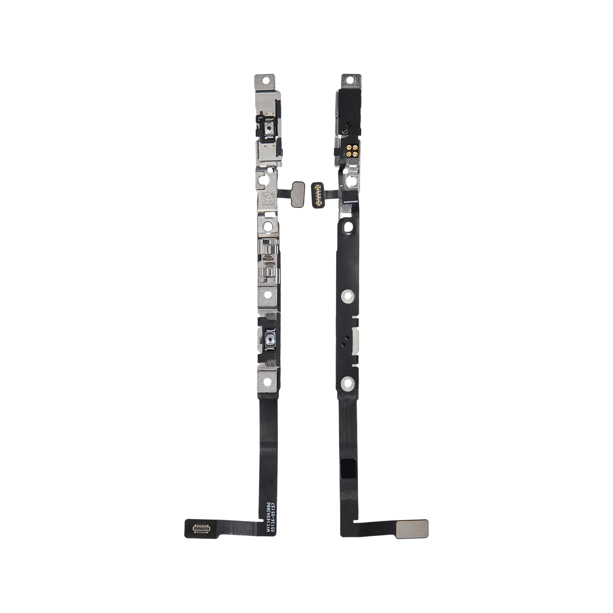 Power Button Flex for iPhone 16 front and back view