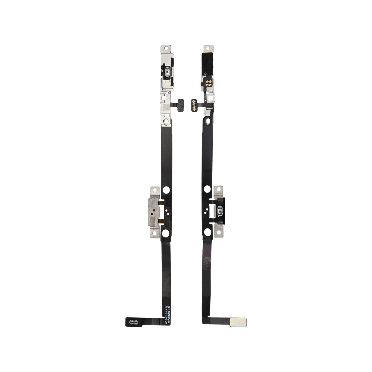 Power Button Flex for iPhone 16 Plus front and back view