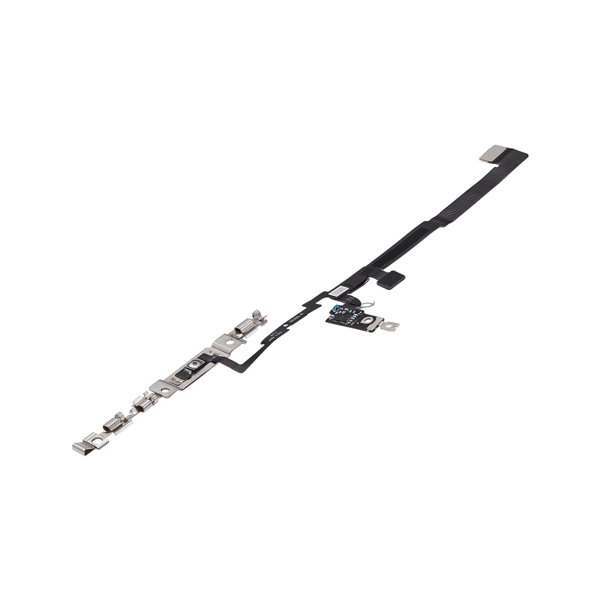 Power Button Flex for iPhone 16e / 17e angled front view