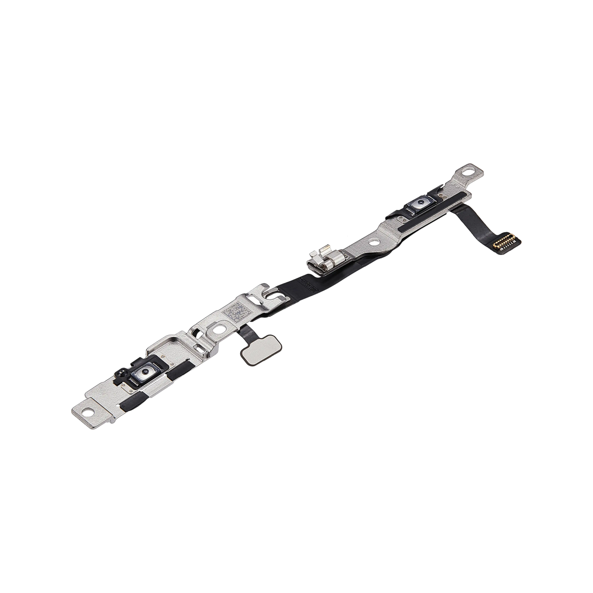 Power Button Flex for iPhone 17 Pro angled front view
