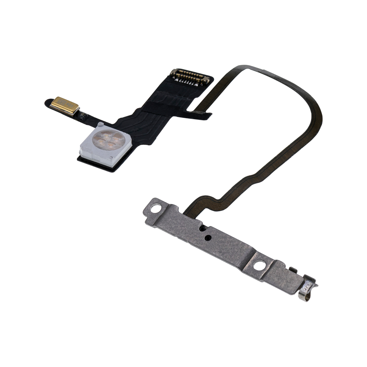 Power Button Flex for iPhone XS angled back view