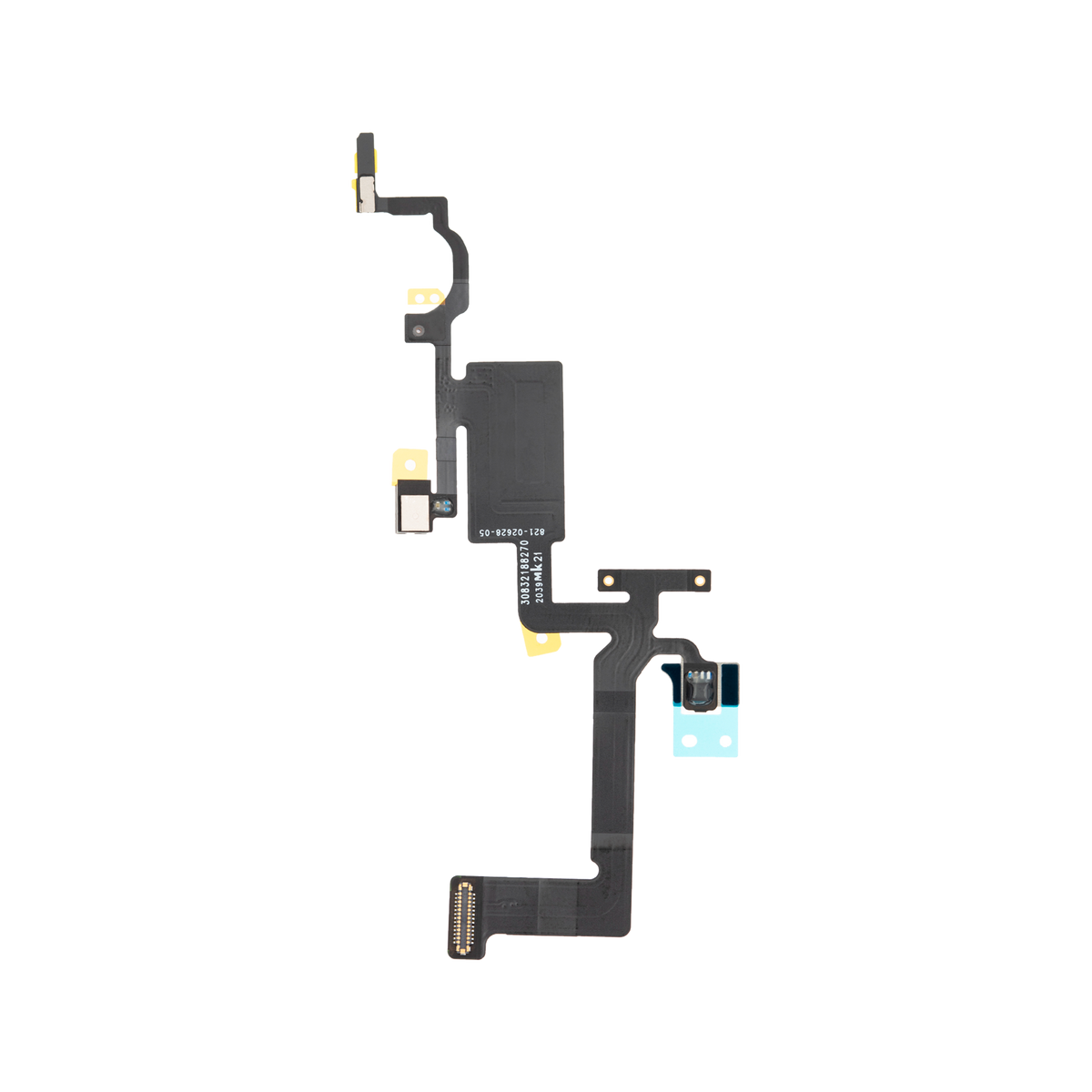 Proximity and Ambient Light Sensor Flex for iPhone 12 / 12 Pro angled back view