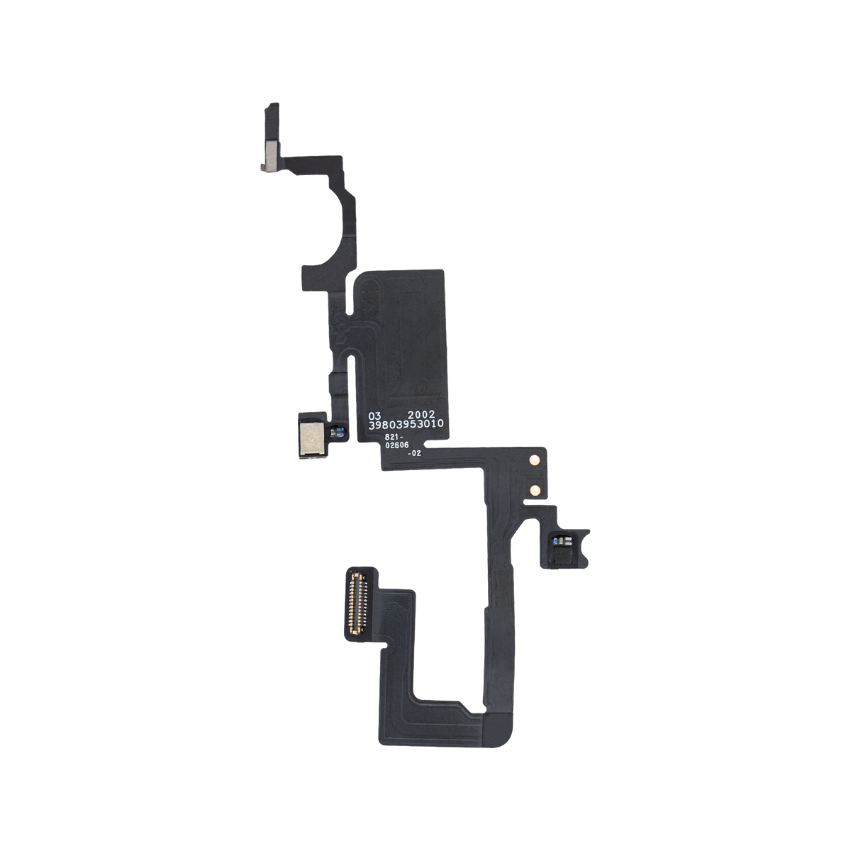 Proximity and Ambient Light Sensor Flex for iPhone 12 Mini angled back view