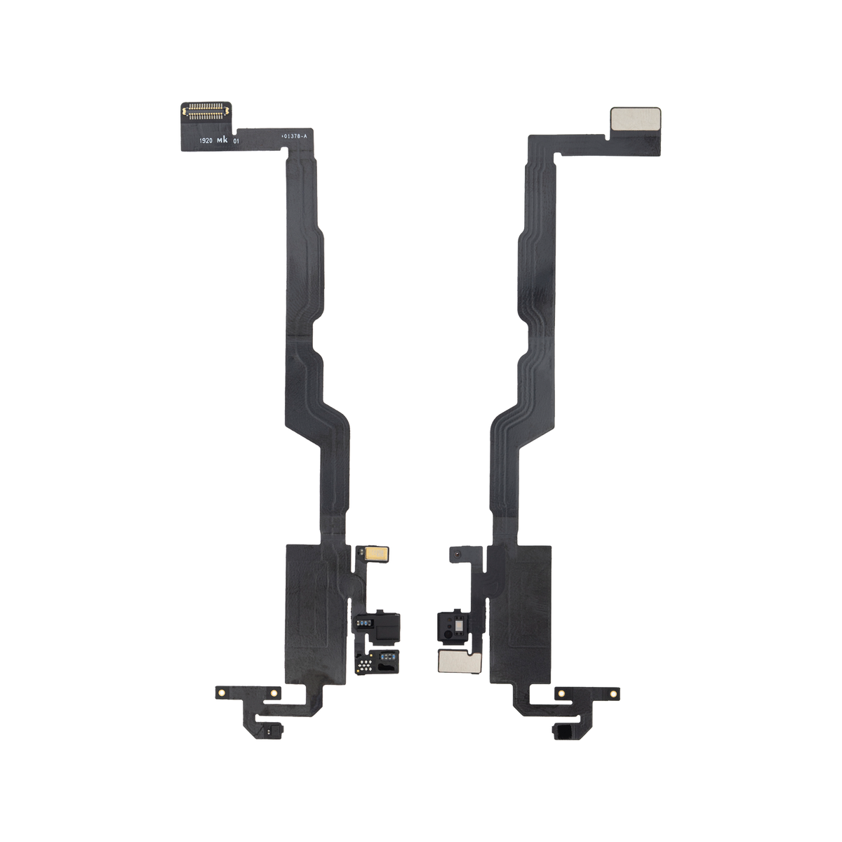 Proximity and Ambient Light Sensor Flex for iPhone XS front and back view