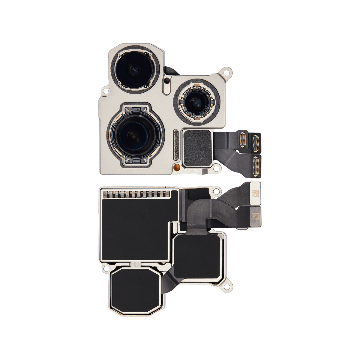 Rear Camera for iPhone 15 Pro front and back view