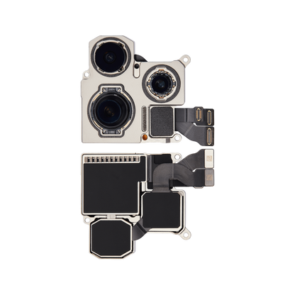 Rear Camera for iPhone 15 Pro front and back view