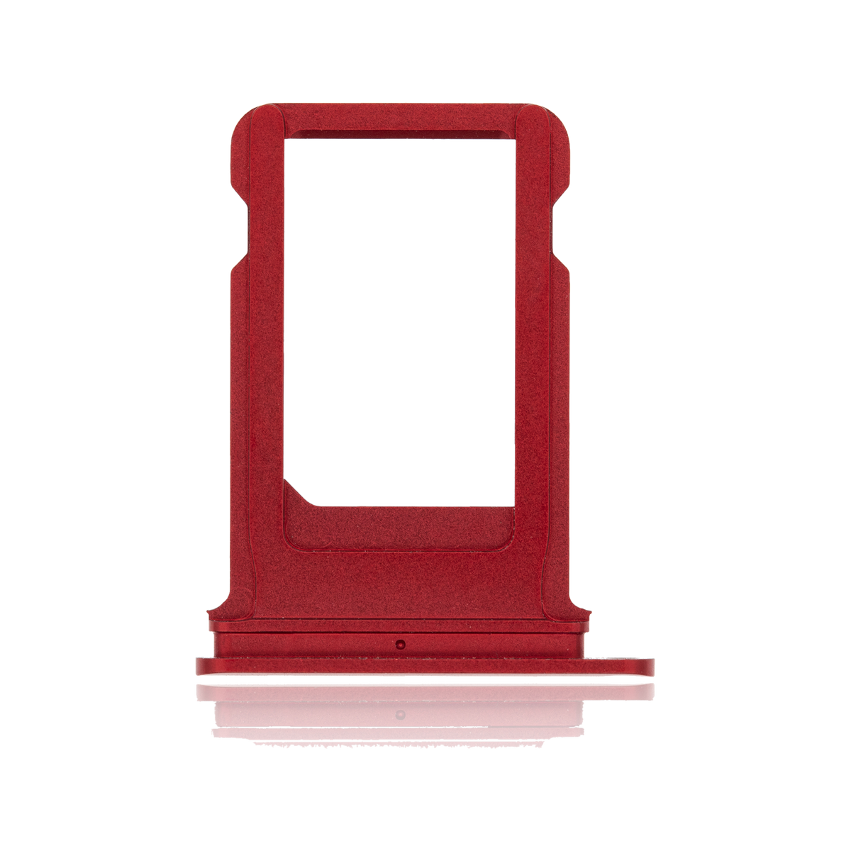 SIM Card Tray for iPhone 8 Plus Red angled back view