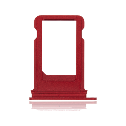 SIM Card Tray for iPhone 8 Plus Red angled back view