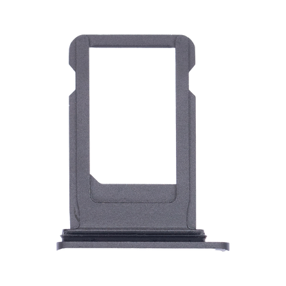 SIM Card Tray for iPhone 8 Plus Space Gray angled front view