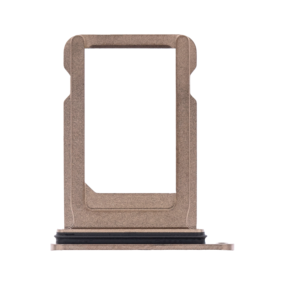 SIM Card Tray for iPhone XS Gold angled front view