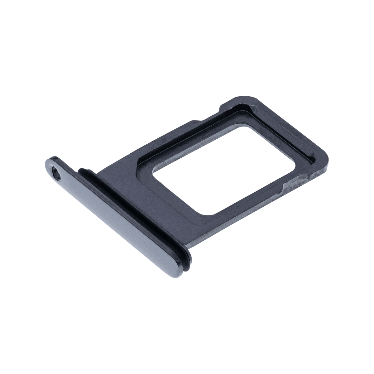Single SIM Card Tray for iPhone 11 Pro / 11 Pro Max Space Gray angled front view