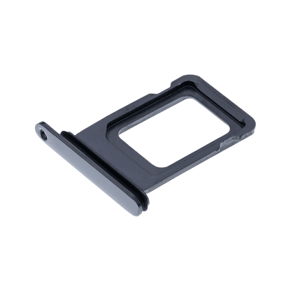 Single SIM Card Tray for iPhone 11 Pro / 11 Pro Max Space Gray angled front view