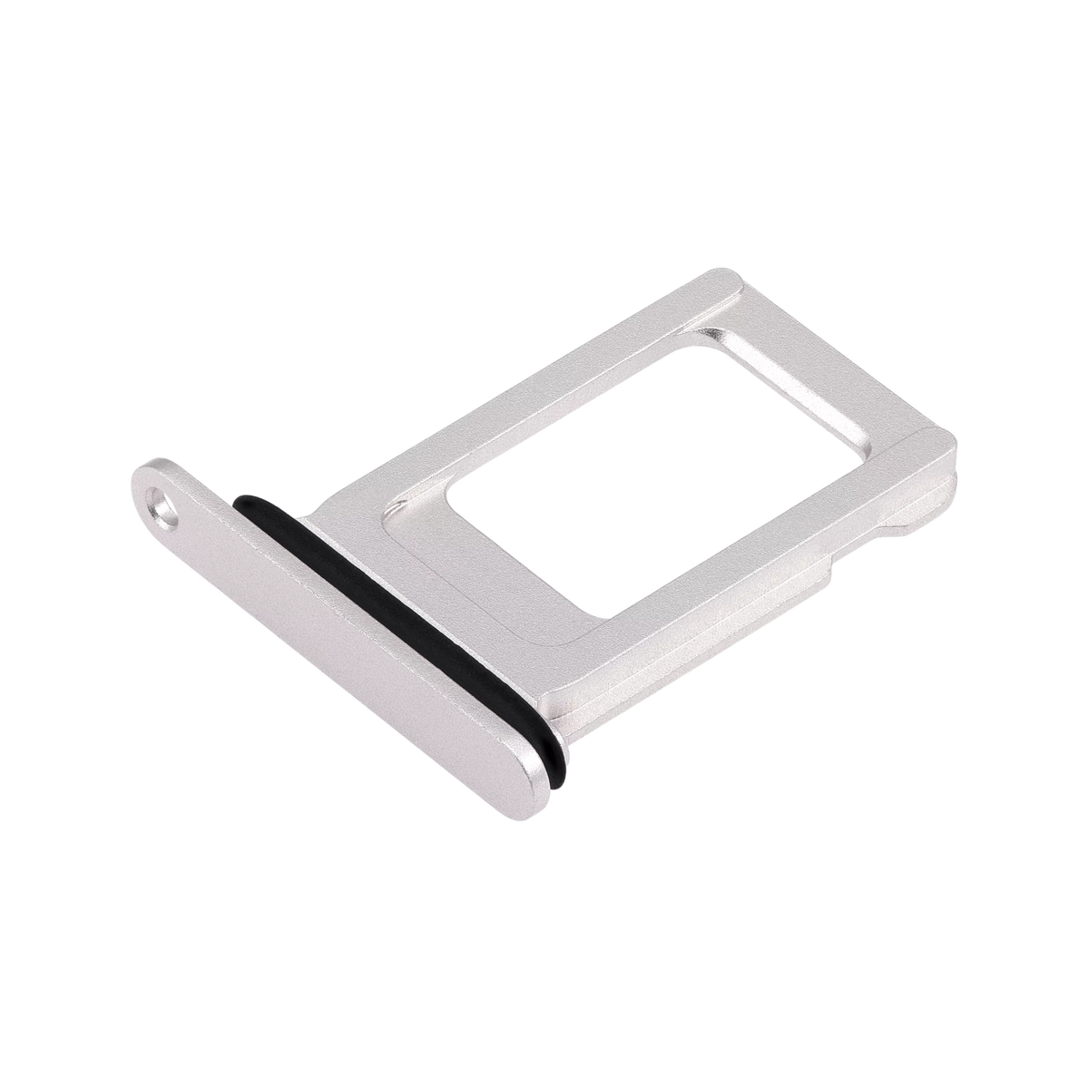 Single SIM Card Tray for iPhone 14 / 14 Plus Starlight angled front view