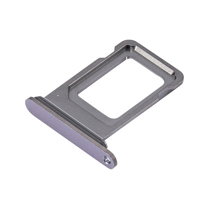Single SIM Card Tray for iPhone 14 Pro / 14 Pro Max Deep Purple angled front view