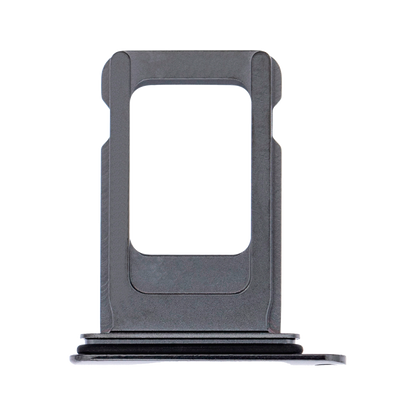 Single SIM Card Tray for iPhone XS Max Space Gray angled back view