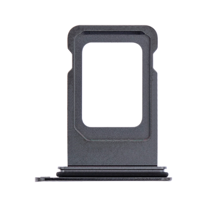 Single SIM Card Tray for iPhone XS Max Space Gray angled front view