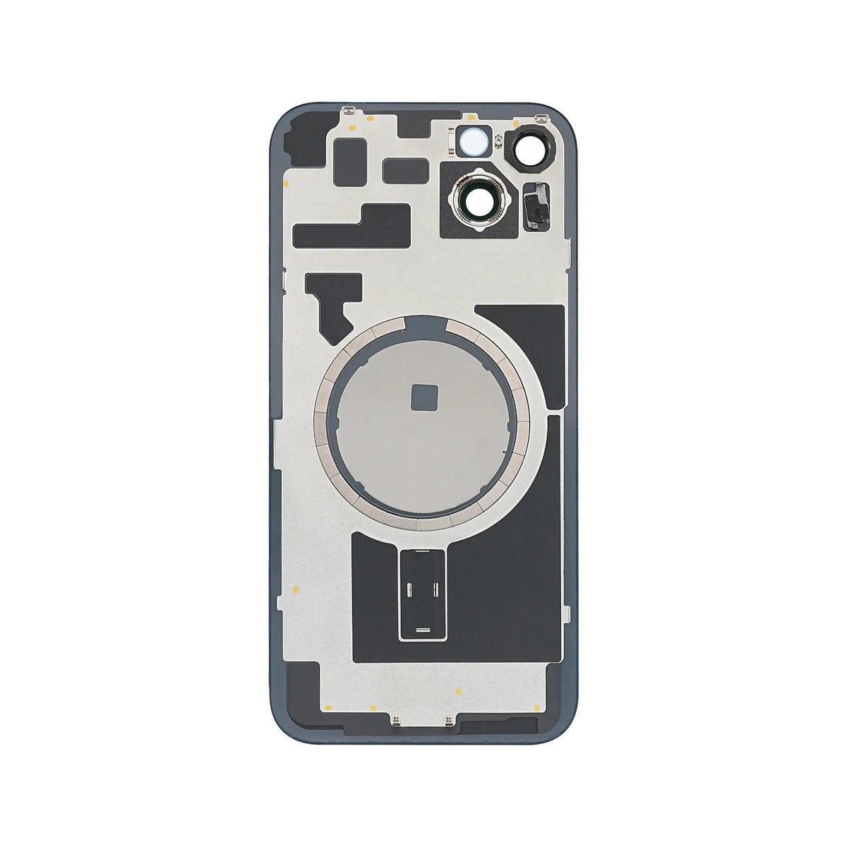 iPhone 14 Plus back glass replacement, inner side view, glass only