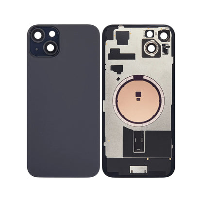 iPhone 15 Plus back glass replacement, outer and inner sides side by side, glass only