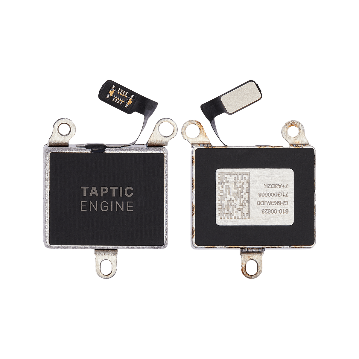 Taptic Engine Vibrator for iPhone 15 front and back view