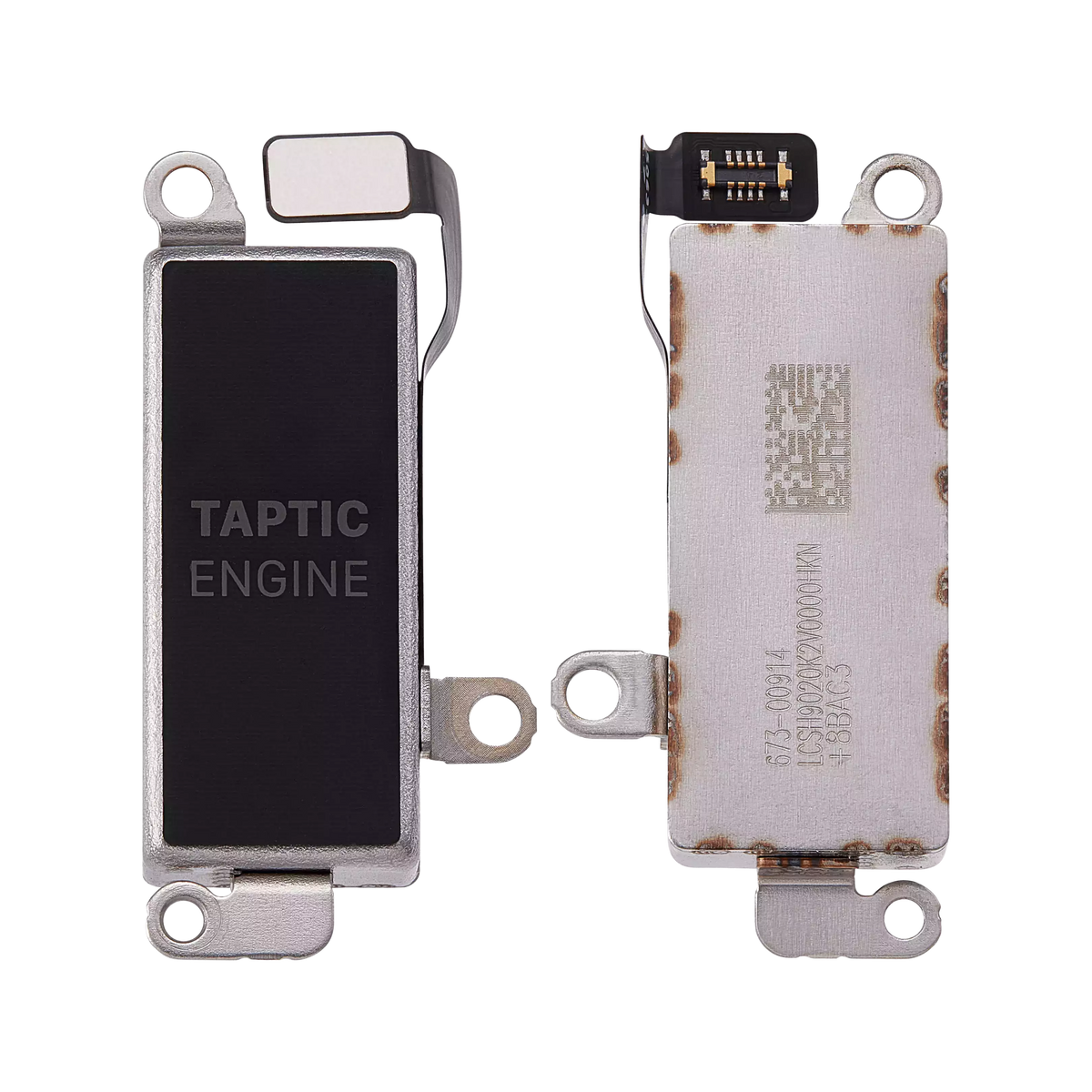 Taptic Engine Vibrator for iPhone 16 Plus front and back view